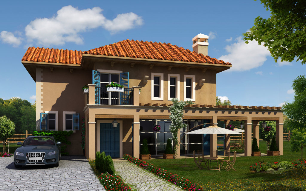 France Project - 3 types of villas